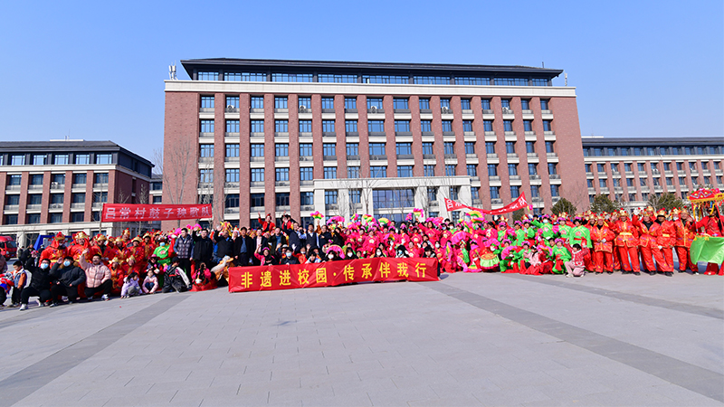 非遗走进山东新华电脑学院