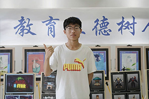 刘景辉:职高转学来新华，为考本科全力以赴